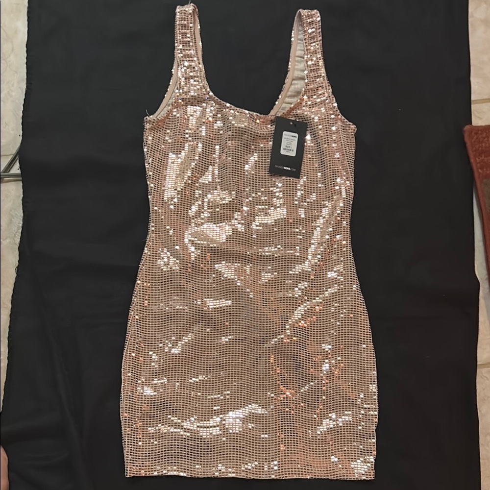 Sequin Sleeveless Dress
